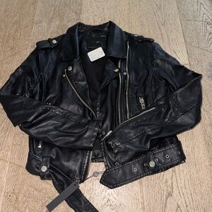 Blank NYC Black Leather Jacket